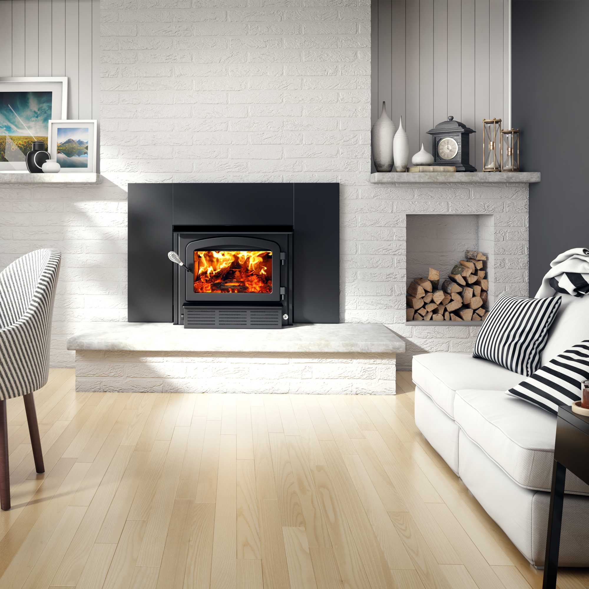 Wood Fireplace Inserts Escape And Drolet