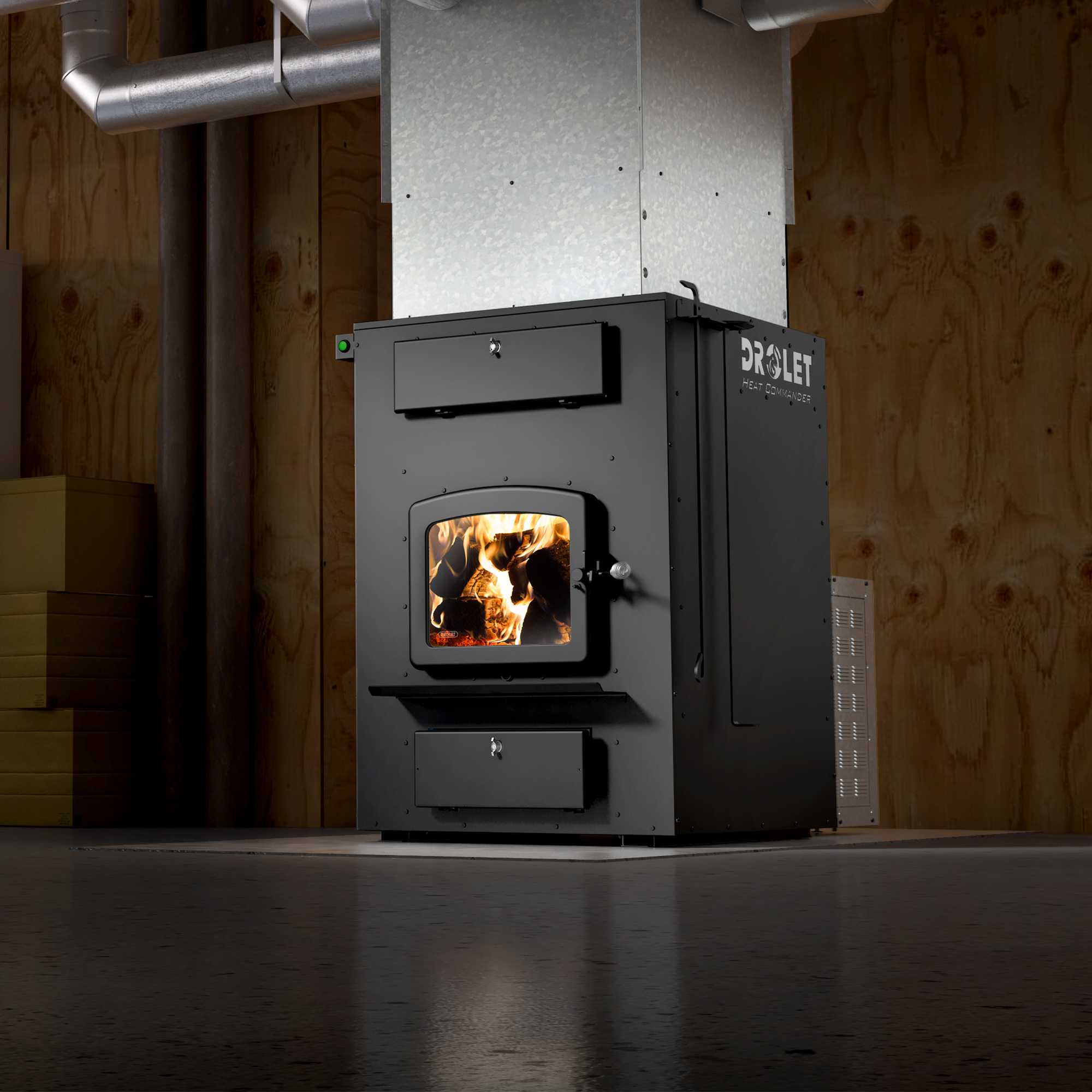 Wood Furnaces Simplified Installation Drolet